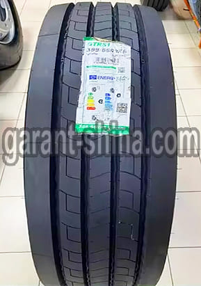 Greentrac GTRS1 (рулевая) 385/65 R22.5 164K 20PR - Фото реального протектора с этикеткой